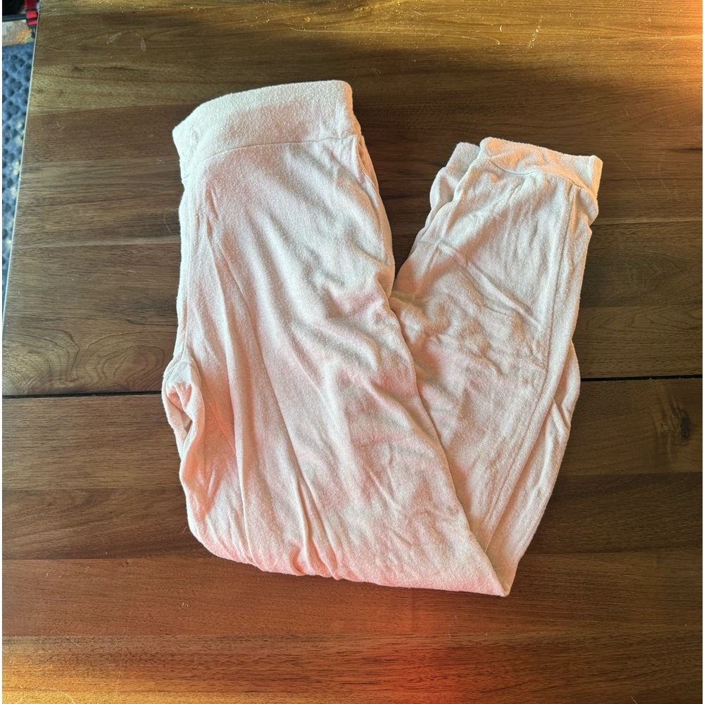 cream lounge pants